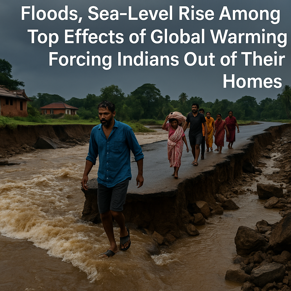 Floods, Sea-Level Rise और Global Warming: भारत में लोगों का घर छोड़ना मजबूरी क्यों बन रहा है?