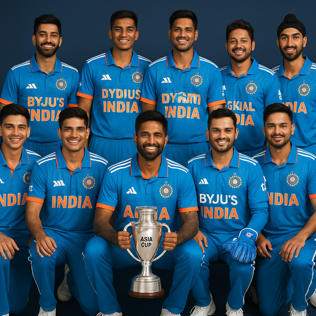 इंडिया एशिया कप 2025 स्क्वाड अनाउंसमेंट: शुभमन गिल की वापसी और पूरी टीम की जानकारी