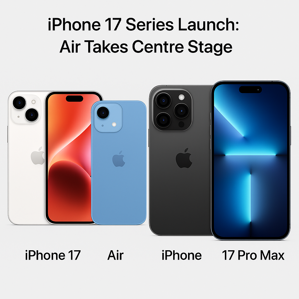 iPhone 17 Series Launch 2025: Apple का बड़ा धमाका – 4 नए Models और Ultra Thin iPhone Air
