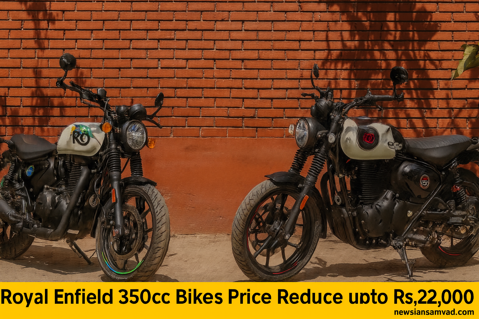 Royal Enfield 350cc Bikes Price Reduce