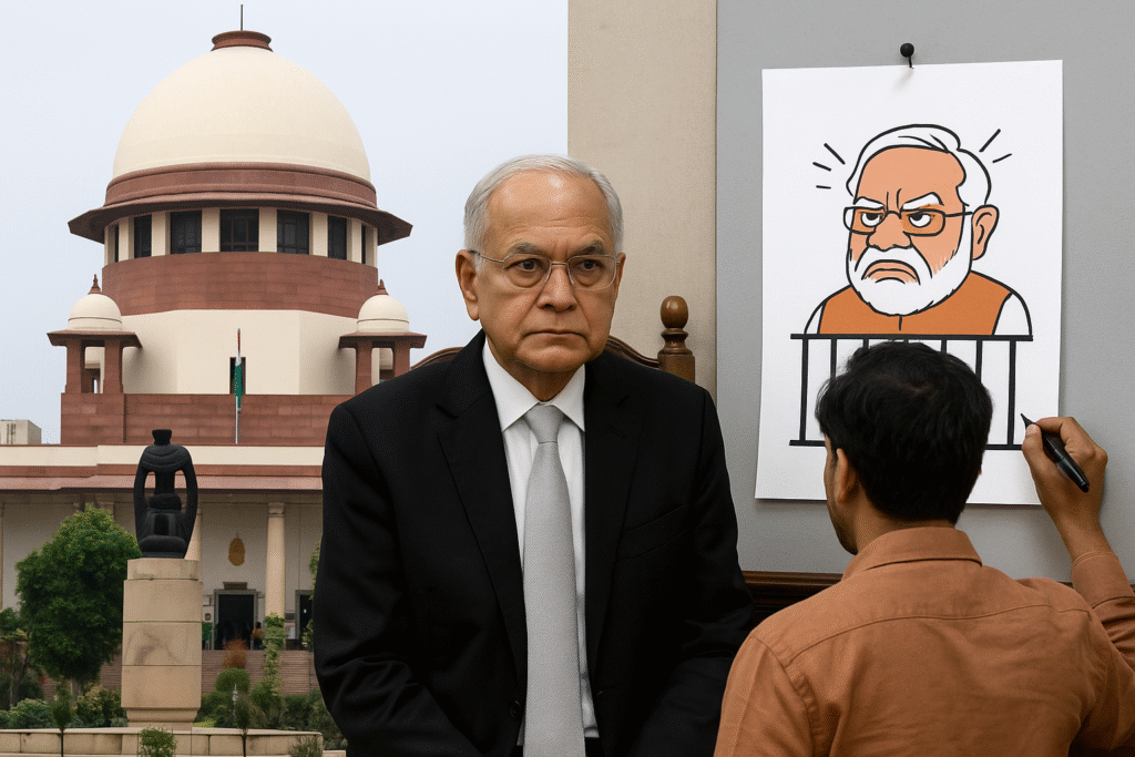सुप्रीम कोर्ट का चौंकाने वाला फैसला: पीएम मोदी पर आपत्तिजनक कार्टून केस में कार्टूनिस्ट हेमंत मालवीय को अग्रिम जमानत – पढ़ें 7 अहम बातें