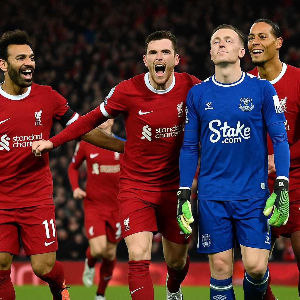 Liverpool vs Everton: लिवरपूल ने मर्सीसाइड डर्बी में एवर्टन को 2-1 से हराकर नया रिकॉर्ड बनाया
