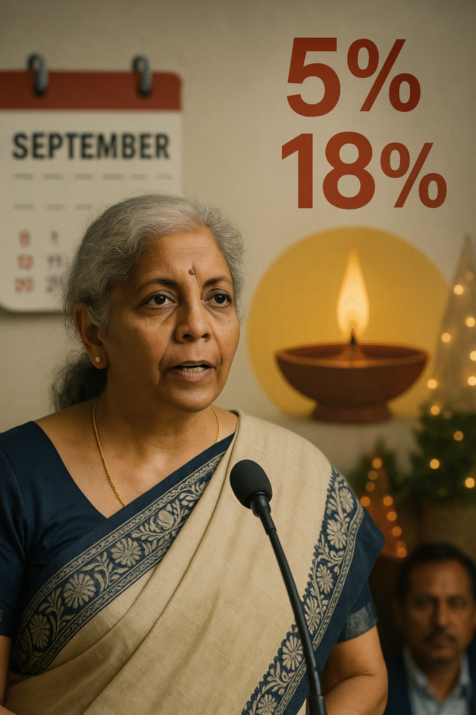 GST Rate Cut 2025: नवरात्र पर टैक्स छूट का धमाका, घरेलू सामान सस्ते – जानिए 7 अहम बातें