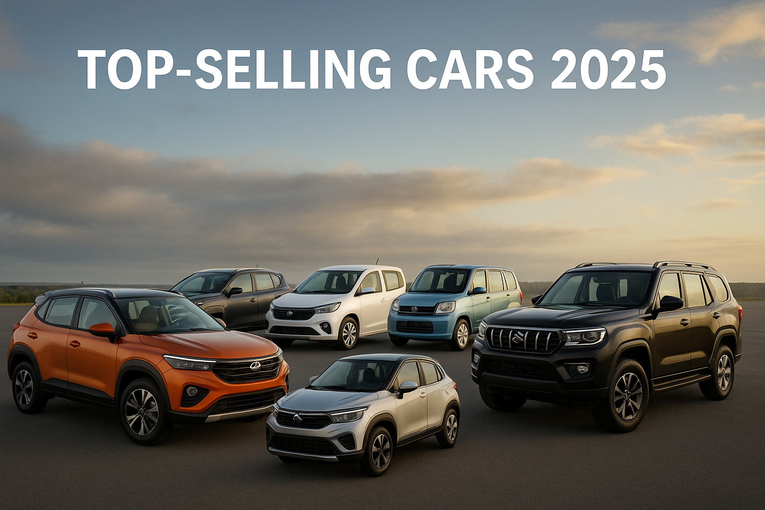 Top-Selling Cars in India 2025 – SUVs और Hatchbacks का जलवा