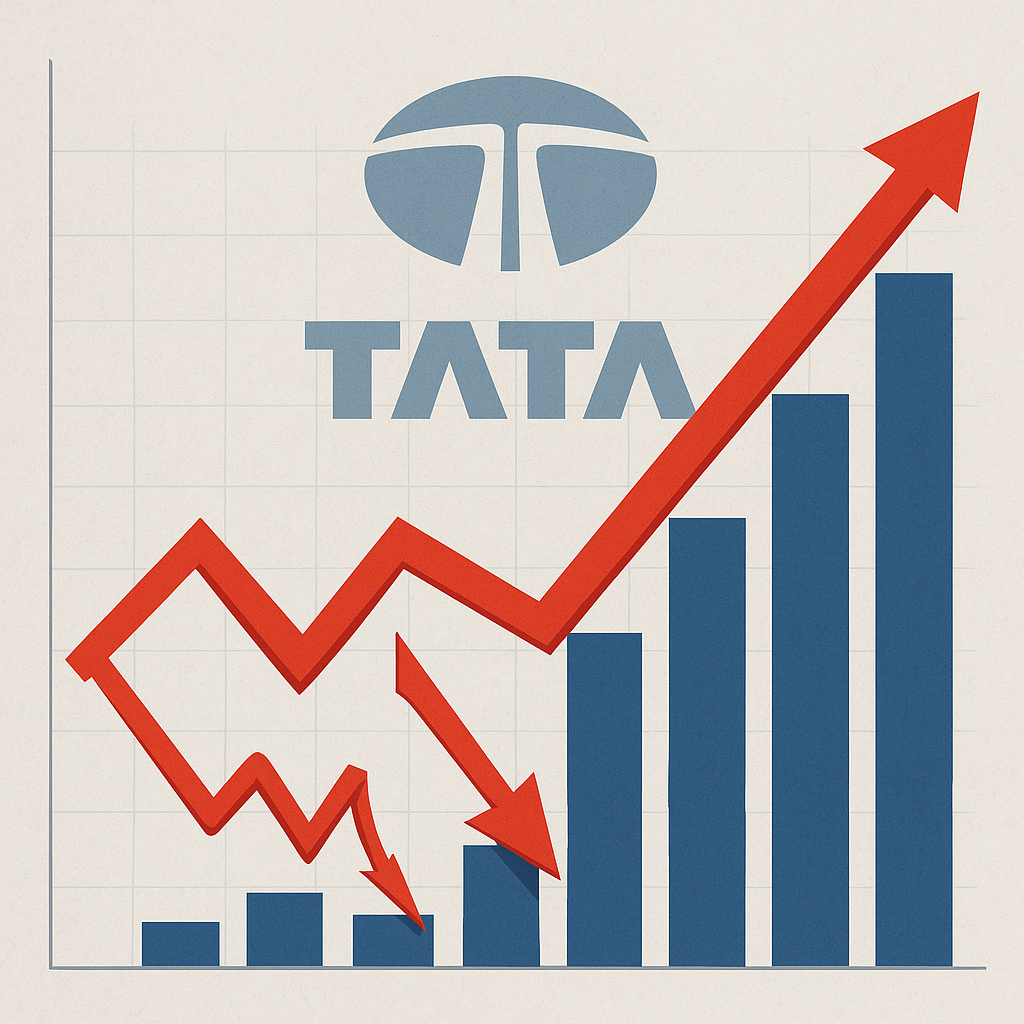 Tata Motors Share Price Dropped By 40% – क्यों घबराने की ज़रूरत नहीं है?